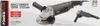 The image shows the packaging of a Powerplus angle grinder, with product images and feature highlights. Produktbild-Vorschau