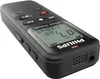 A close-up, angled view of a black Philips Voice Tracer digital voice recorder. Produktbild-Vorschau