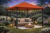Toit de rechange pour pavillon de jardin 3 x 3 m, rouge Voir les images du produit 5