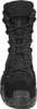 A front view of a black tactical boot. Produktbild-Vorschau