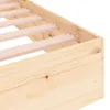 vidaXL Posteľ z masívneho dreva 140x190 cm Náhľad obrázku produktu 6