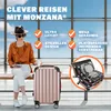 Monzana Set Valigie Rigide 4pz con Beauty Case incl. Anteprima dell’immagine prodotto 11