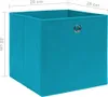 vidaXL Aufbewahrungsboxen 4 Stk. Vliesstoff 28x28x28 cm Produktbild-Vorschau 4