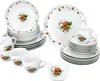 A collection of Christmas-themed dinnerware with gingerbread man designs. Náhled obrázku produktu