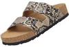 Rieker Donna Pantolette Beige/Snake Anteprima dell’immagine prodotto 1
