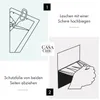 Casa Chic Bilderrahmen 3er-Set aus Holz, Bilderrahmen für Produktbild-Vorschau 7