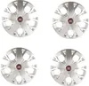 Original Fiat Radkappen Radzierblenden Satz 16 Zoll Silber Produktbild-Vorschau 1
