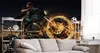 Muralo Fototapete Vlies für Jugend MOTORRAD Chopper 3D Produktbild-Vorschau 4
