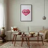 Posterpapier Poster - Loving Lips 60x90 cm Text Produktbild-Vorschau 2