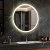 Koonmi runder LED Badspiegel 80 cm, dimmbar, Wandspiegel Produktbild-Vorschau 1