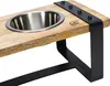 Designed by Lotte Dinerset Karinto Hundenapf Set Holz/Metal Produktbild-Vorschau 8