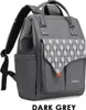 JOSEKO Rucksack Tasche Daypack Dark Gray - Praktisch und Produktbild-Vorschau 1