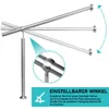 ISOISL Edelstahl Eingangsgeländer 160 x 90 cm, Silber Produktbild-Vorschau 3