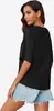 Damen-T-Shirt mit Fledermausärmeln, Rundhalsausschnitt, Produktbild-Vorschau 2