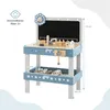 COSTWAY Werkbank Kinder aus Holz, Werkzeugbank mit Tafel, Produktbild-Vorschau 5