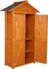 Werkzeugschrank aus Holz, ca. 88 x 45,5 x 168 cm, braun Produktbild-Vorschau 5