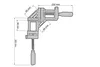 PAULIMOT Aluminium-Winkelschraubstock 90° mit 70 mm Produktbild-Vorschau 4