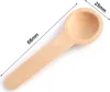 50er-Pack Mini-Holzlöffel – natürliche, handgefertigte Produktbild-Vorschau 3