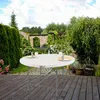 Klapptisch rund Ø 120 cm Höhe 74 cm Kunststoff / Stahl Produktbild-Vorschau 8