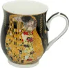 HOME ELEMENTS Porzellanbecher 350 ml, Klimt Kiss schwarz Produktbild-Vorschau 3