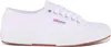 A white Superga sneaker shown from the side against a white background. Voir les images du produit