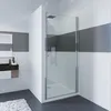 Duschtür 75cm Pendeltür Dusche Nischentür Drehtür Einzeltür Produktbild-Vorschau 1