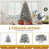 182cm Weihnachtsbaum schneebedeckt, mit 1170 Spitzen, Produktbild-Vorschau 6
