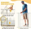 PawHut Barriera di sicurezza per cani 76-104 cm, chiudibile Anteprima dell’immagine prodotto 6