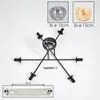 Fossobiubo Deckenlampe aus Metall/Glas in Produktbild-Vorschau 5