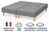 SOMMIER TAPISSIER GRIS 80x200x2 cm (160x200) | FABRICATION Voir les images du produit 3