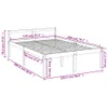 Seniorenbett Weiß 120x200 cm Massivholz Kiefer Produktbild-Vorschau 10