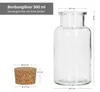 6tlg. Bonbongläserset Korkverschluss 300 ml Bonboniere Produktbild-Vorschau 4