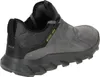 A rear-side view of a gray and black Ecco sneaker. Produktbild-Vorschau