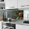 Küchenrückwand Spritzschutz Glas mit Motiv Kaffeebohnen Und Produktbild-Vorschau 2