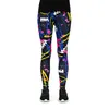 cosey - Neon Line Leggings (Einheitsgröße) - Design Pop Produktbild-Vorschau 1
