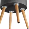 pouf Yara di tectake® con vano portaoggetti in look lino Anteprima dell’immagine prodotto 15
