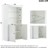 STILVORA Vitrinevitrinenschrank aus gehärtetem Glas mit Produktbild-Vorschau 7