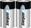 Two Energizer Max Plus D batteries side-by-side on a white background. Voir les images du produit