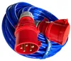 PUR-Verlängerungskabel H07BQ-F 5x2,5mm² 16A 5-polig blau 5m Produktbild-Vorschau 1