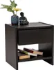 Nachttisch Holz Nachtkonsole Buche wenge 40 x 33 cm CAMPINO Produktbild-Vorschau 1