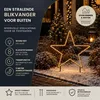 Luca Lighting LED záhradná zástrčka neónová hviezda 102 cm Náhľad obrázku produktu 10