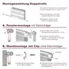 Befestigungsset für Duo Doppelrollo Wand- oder Produktbild-Vorschau 3