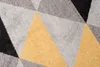 Tappeto Tapiso LAZUR Moderno Nero Grigio Giallo Camera dei Anteprima dell’immagine prodotto 3