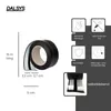Dalsys Weichsockelleiste selbstklebend 15m Schwarz - Produktbild-Vorschau 2