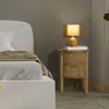 Tavolino da notte in legno di abete, MDF, dimensioni Anteprima dell’immagine prodotto 17