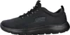 A side view of a black Skechers sneaker on a white background. Voir les images du produit