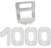 Set di sistemi di livellamento per piastrelle 1000 clip 500 Anteprima dell’immagine prodotto 1