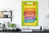 MuchoWow® Poster Kinderzimmer - Woche - Pädagogisch - Produktbild-Vorschau 3