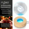 MyBeo LED Dekolicht 3D Glaskugel, Leuchtende Kristallkugel Produktbild-Vorschau 3