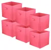 Aufbewahrungsbox LAVITA dunkelpink 31 x 31 x 31 cm 6 Stück Produktbild-Vorschau 1